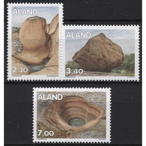 Aland 1995 Gesteinsformationen 92/94 postfrisch