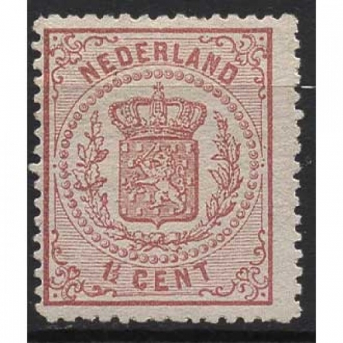 Niederlande 1869 Reichswappen 16 A mit Falz