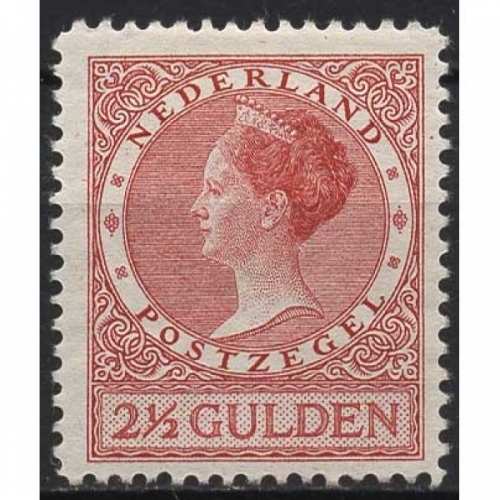 Niederlande 1926 Königin Wilhelmina 169 A mit Falz