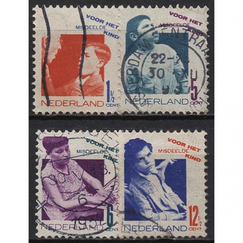 Niederlande 1931 Voor het Kind 245/48 A gestempelt