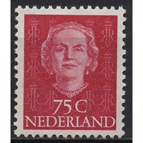 Niederlande 1951 Königin Juliana 582 mit Falz