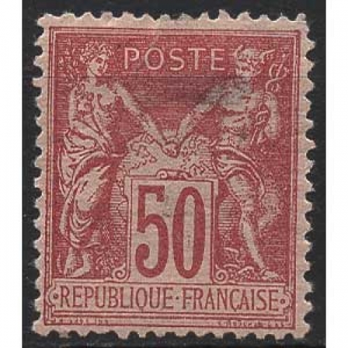 Frankreich 1890 Allegorien 81 II mit Falz