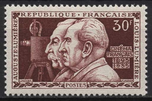 Frankreich 1955 Lumiere 60 Jahre Kino 1059 postfrisch