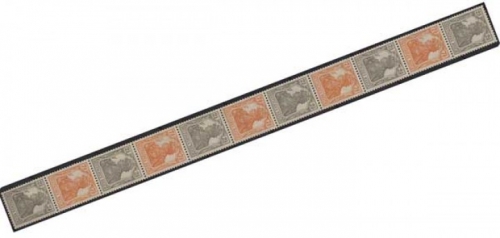 Deutsches Reich 1916 Germania 98/99 a Elferstreifen 1 postfrisch geprüft