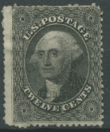 USA 1857 George Washington 12 II ungebraucht ohne Gummierung