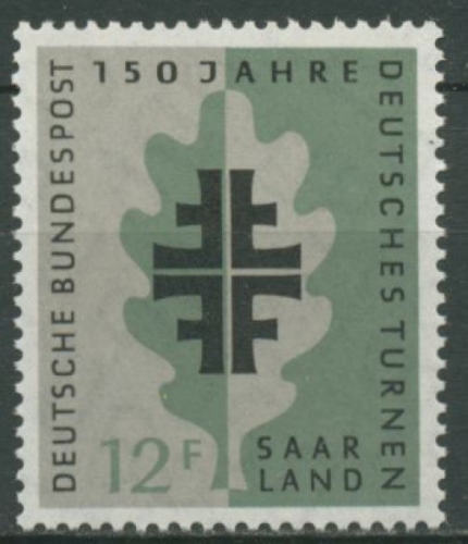 OPD Saarbrücken 1958 150 Jahre Deutsche Turnbewegung 437 postfrisch
