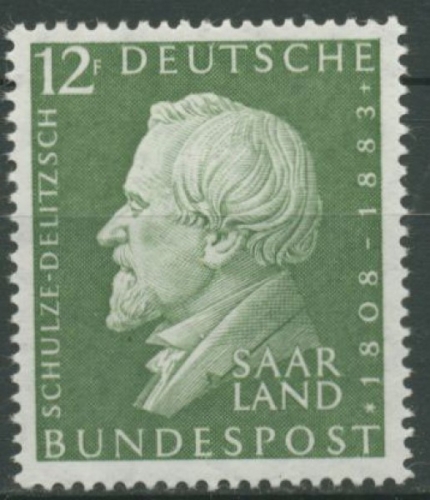 OPD Saarbrücken 1958 150. Geburtstag v. Hermann Schulze-Delitzsch 438 postfrisch