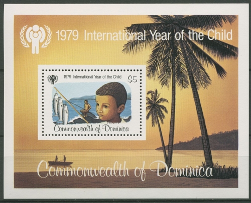 Dominica 1979 Jahr des Kindes Block 55 postfrisch (C94717)