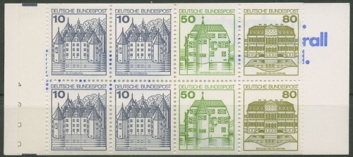 Bund 1982 B. u. S. MH Zählbalken u. Randziffer MH 24 i K2 mZ postfrisch (R13518)