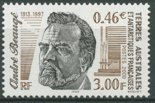 Franz. Antarktis 2000 André Beaugé katholischer Priester 419 postfrisch