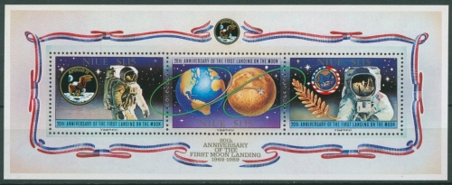 Niue 1989 20 Jahre erste bemannte Mondlandung Block 114 postfrisch (C28732)