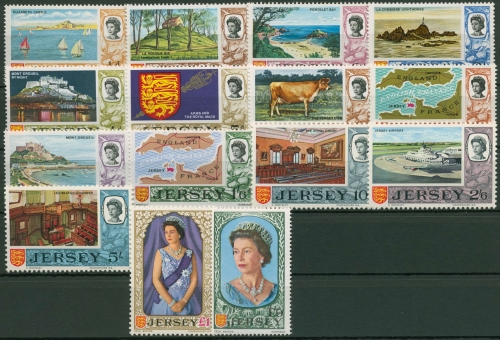 Jersey 1969 Landestypische Motive 7/21 postfrisch