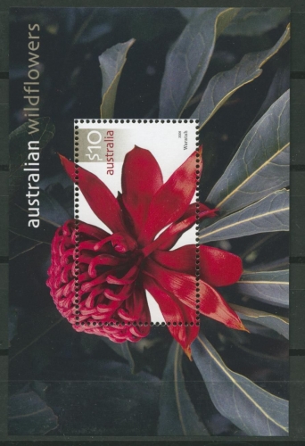 Australien 2006 Wildblumen Waratah Block 58 postfrisch (C24226)