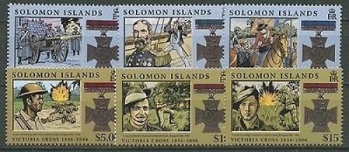 Salomoninseln 2006 150 Jahre Viktoria-Kreuz 1309/14 postfrisch (G385)