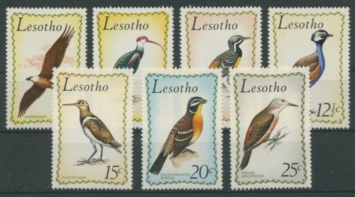 Lesotho 1971 Vögel 105/11 postfrisch (R1980)