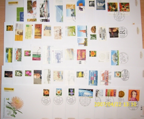 Bund 2006 Jahrgang auf FDC, ohne selbstklebende Ausgaben (XL4567)