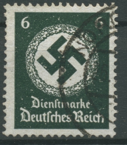 Deutsches Reich Dienstmarken 1934/38 Hakenkreuz D 135 y gestempelt