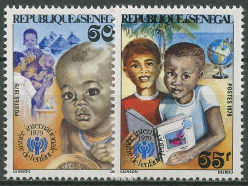 Senegal 1979 Internationales Jahr des Kindes 699/00 postfrisch