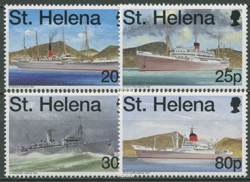 St. Helena 1996 Postschiffe 678/81 postfrisch