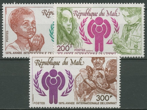 Mali 1979 Internationales Jahr des Kindes 693/95 postfrisch