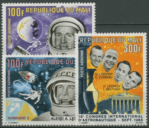 Mali 1966 Raumfahrt Astronauten 117/19 postfrisch