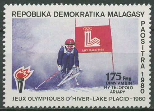 Madagaskar 1981 Olympische Winterspiele in Lake Placid 868 postfrisch