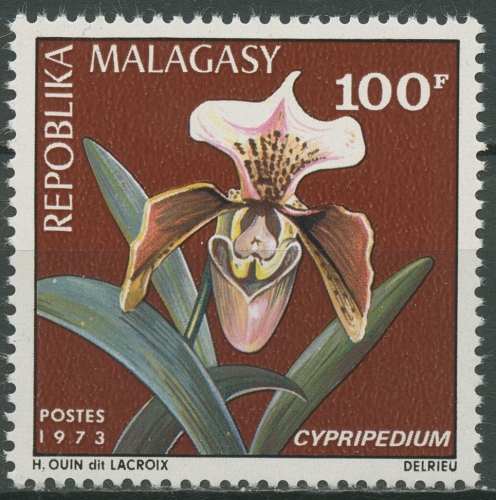 Madagaskar 1973 Pflanzen Orchidee 694 postfrisch