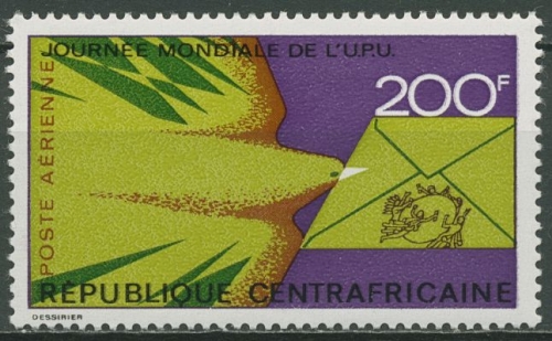 Zentralafrikanische Republik 1973 Weltposttag 325 postfrisch