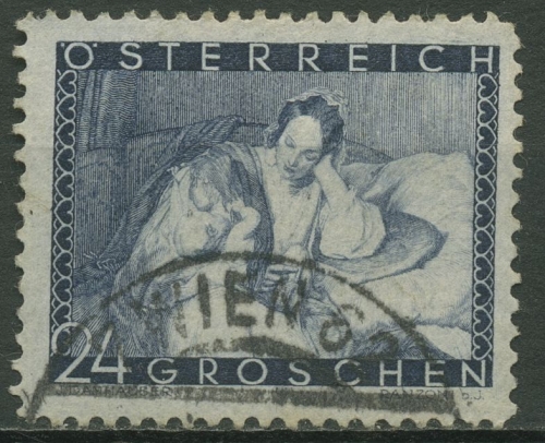 Österreich 1935 Muttertag Mutter und Kind 597 gestempelt