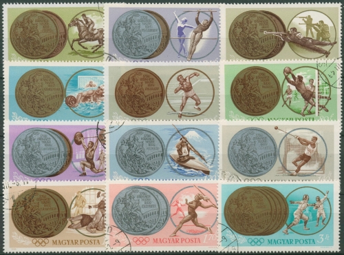 Ungarn 1965 Olympia Tokio Medaillen 2098/00 A gestempelt
