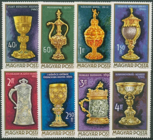 Ungarn 1970 Goldschmiedekunst 2625/32 A postfrisch