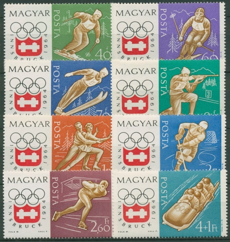 Ungarn 1963 Olympia Winterspiele Innsbruck 1975/82 A postfrisch
