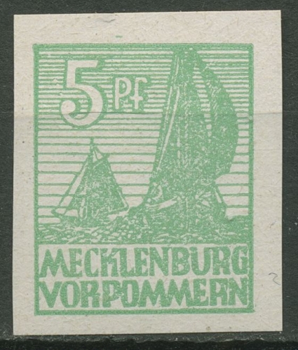 SBZ Mecklenburg-Vorpommern 1946 Freimarke 32 xa postfrisch