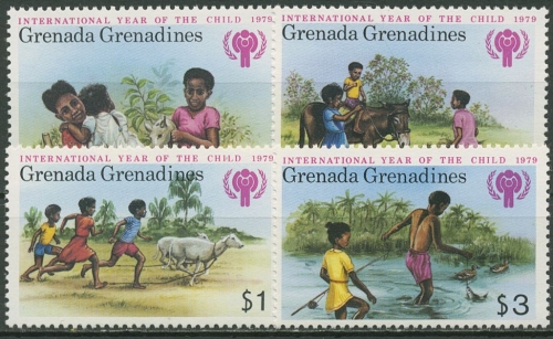 Grenada-Grenadinen 1979 Jahr des Kindes 325/28 postfrisch