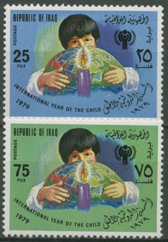 Irak 1979 Jahr des Kindes 1008/09 postfrisch