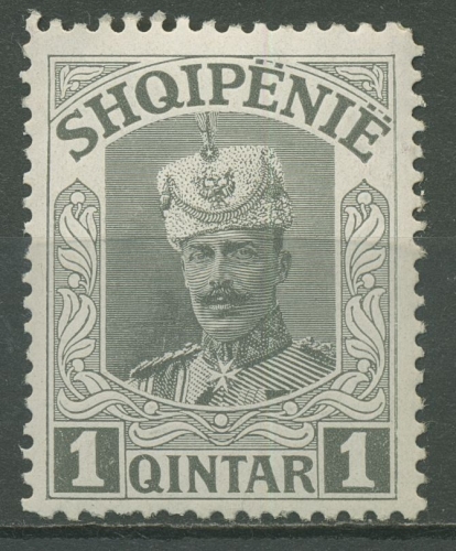 Albanien 1914 Nicht ausgegeben: Fürst Wilhelm von Wied II mit Falz