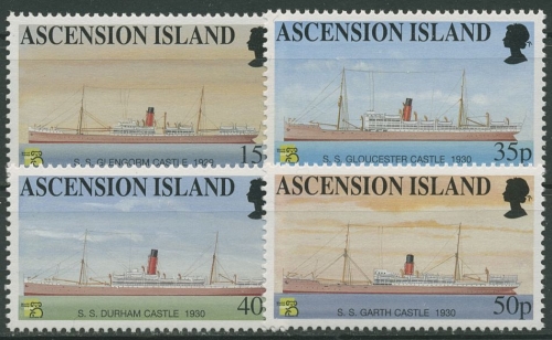 Ascension 1999 AUSTRALIA'99 Melbourne Postschiffe 781/84 postfrisch