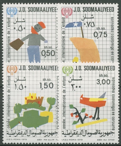 Somalia 1979 Internationales Jahr des Kindes 278/81 postfrisch
