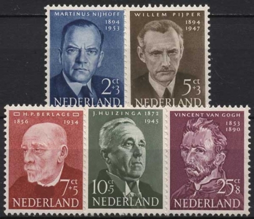 Niederlande 1954 Soziale und kulturelle Fürsorge 636/40 postfrisch