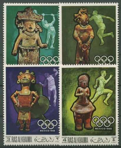 Ras al-Khaima 1968 Olympische Sommerspiele Mexiko 259/62 A postfrisch