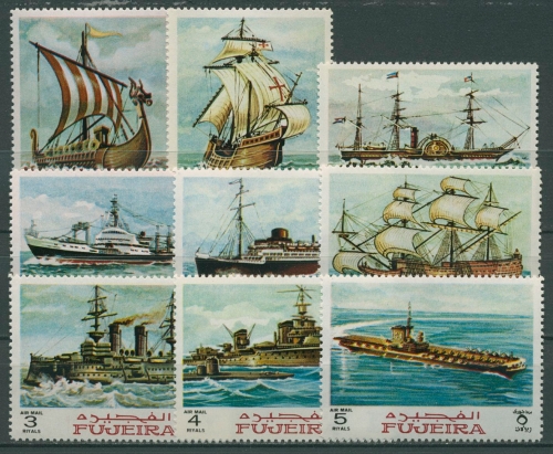 Fujeira 1968 Geschichte der Seefahrt 234/42 A postfrisch