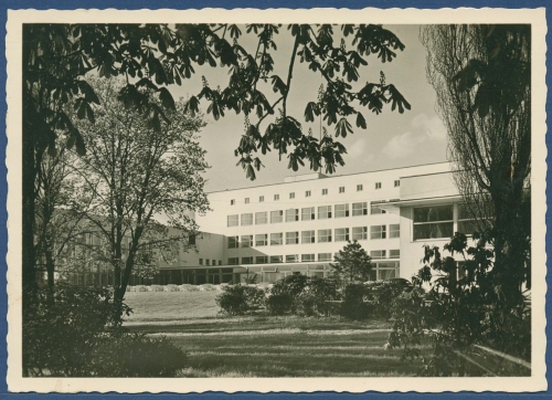 Bonn Bundeshaus, ungebraucht war eingeklebt (AK3082)