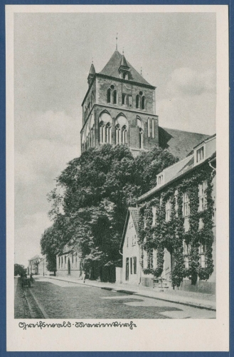 Greifswald Marienkirche, ungebraucht (AK3106)