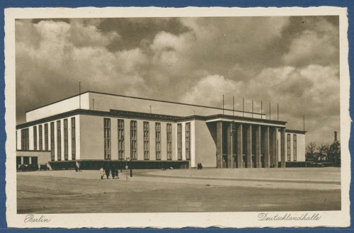 Berlin Deutschlandhalle, ungebraucht (AK3113)