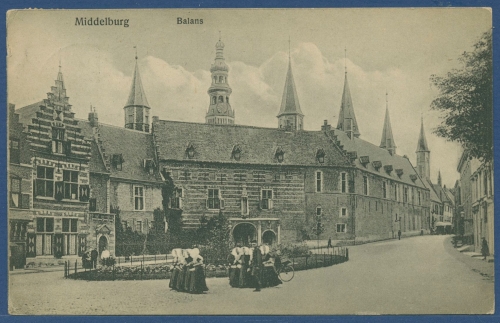 Middelburg Balans, gelaufen 1912 (AK3151)