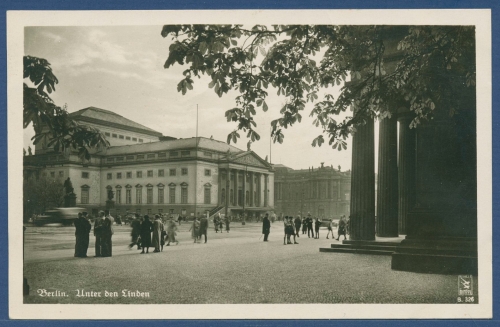 Berlin Unter den Linden, ungebraucht (AK3168)