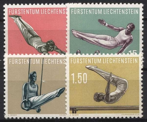 Liechtenstein 1957 Sport Turnen 353/56 postfrisch