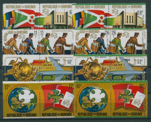 Burundi 1974 UPU 1069/84 A postfrisch (G5077)
