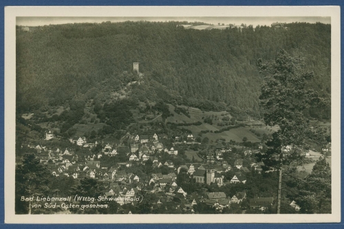 Bad Liebenzell von Südosten gesehen, ungebraucht (AK3317)