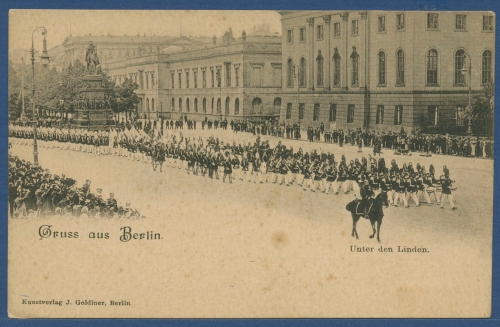 Berlin Unter den Linden Parase, ungebraucht (AK3411)